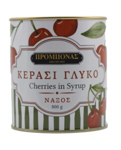 Γλυκό του κουταλιού κεράσι μεταλλικό